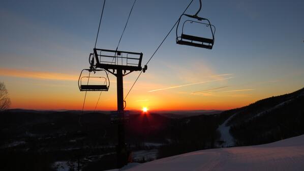 KillingtonMtn's tweet image. The last day of Winter is off to a great start.