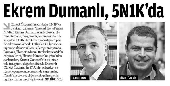 Ekrem Dumanlı tweet media