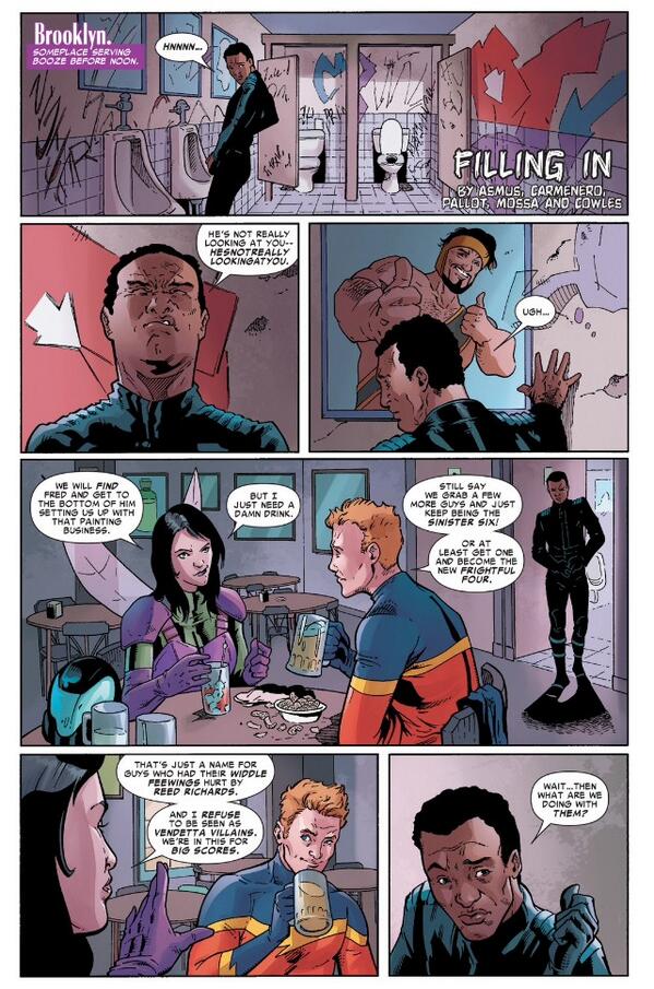 スパイダーマン紹介bot オーバードライブは初のヴィラン活動の時 スパイダーマンが来てくれるかと思ったら オーバードライブはスパイダーマンのファン ヘラクレスが来てしまった Http T Co J1cqrnqzrc