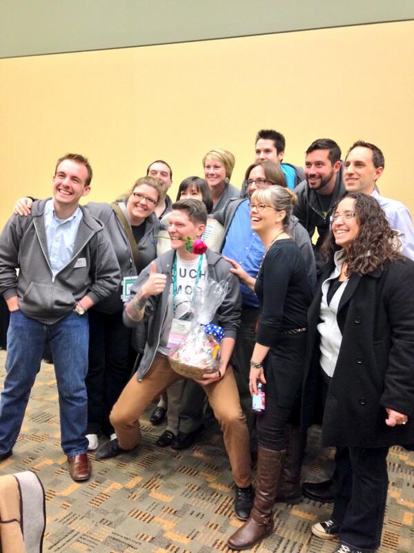 NASPAtweets's tweet image. NASPA staff with @CrigBididman! #NASPA14 #KeepSnapping