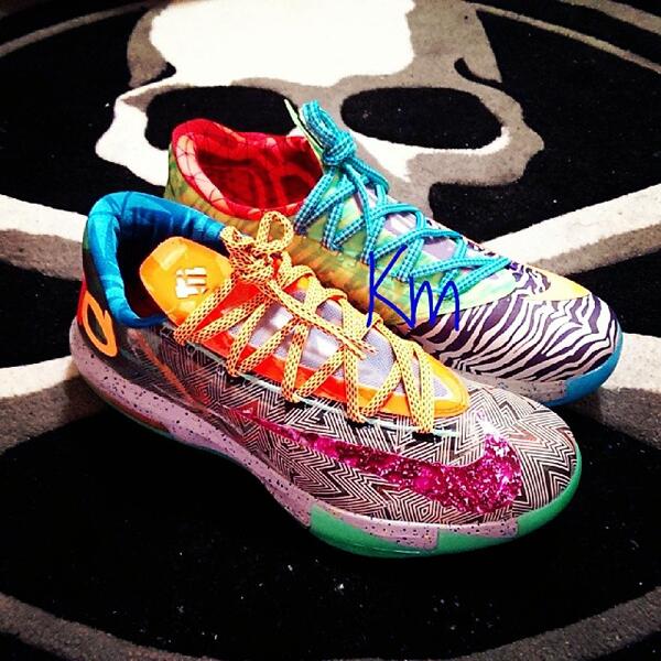 First Look at the NIKE 'WHAT THE KD6'