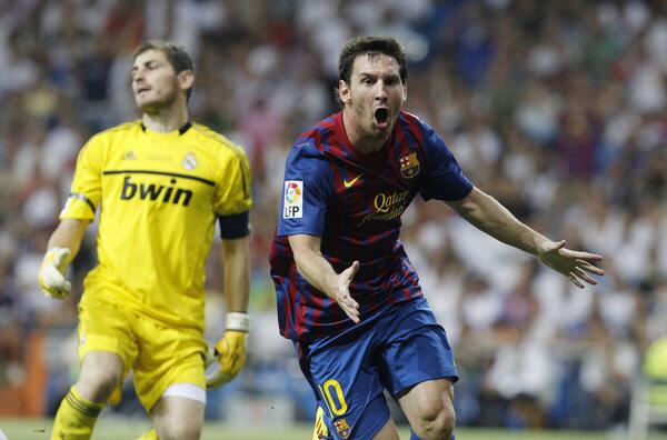 Barcelonismos's tweet photo. Messi marcó en el Bernabéu en 2012. http://t.co/ubv6ScjmVr