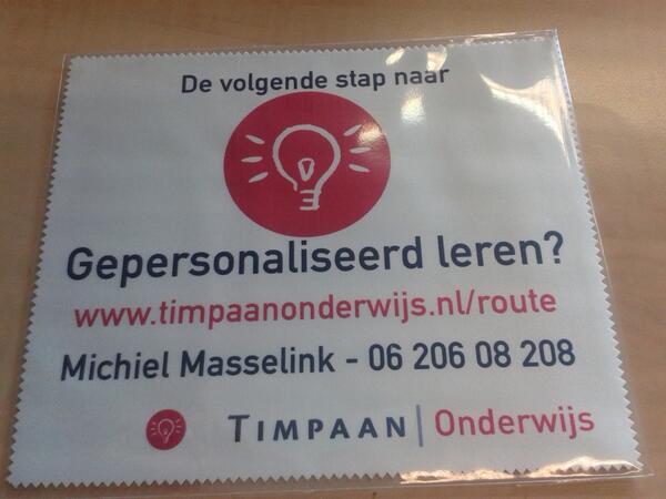 Morgen naar #ipon2014 ik ben er klaar voor! #gepersonaliseerdleren #onderwijs #fb