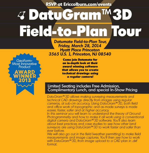EricColburn's tweet image. PLS Audio Blog DatuGram™3D Field-to-Plan Live Tour NJ wp.me/ph53H-3KC #datumate #datugram3D