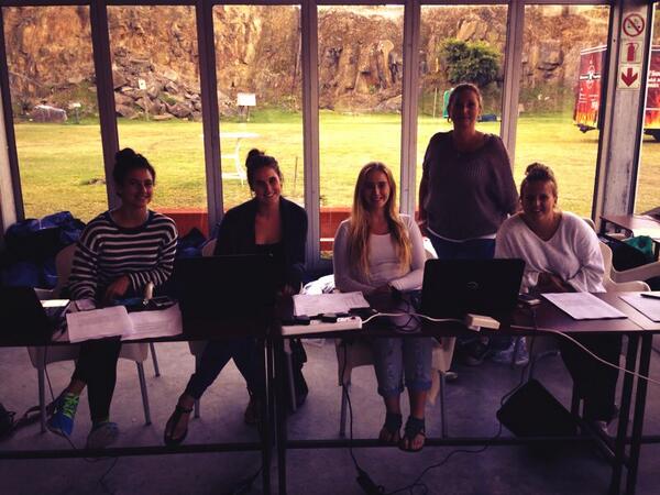 CapeTownMasters's tweet photo. Come down enjoy a beer and register with these fine young ladies! http://t.co/XvaQ2yqXtc