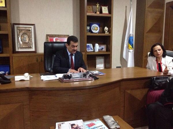 Konaklı bld baskanı ve meclis üyesi adayımız Fahri Baysal beyin makam odasında konuğu olduk. <a href="/AdemMuratYucel/">Adem Murat YÜCEL</a>