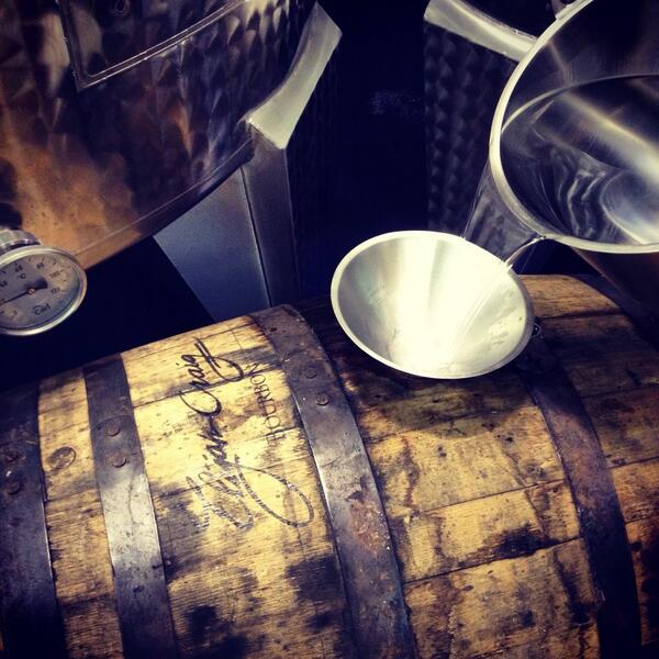 amesly_p's tweet photo. the rum is in barrels! also. mornings with the @CHDistillery crew are the BEST.  #rum #chicago #bartenderlife http://t.co/6ifQBxTn8o