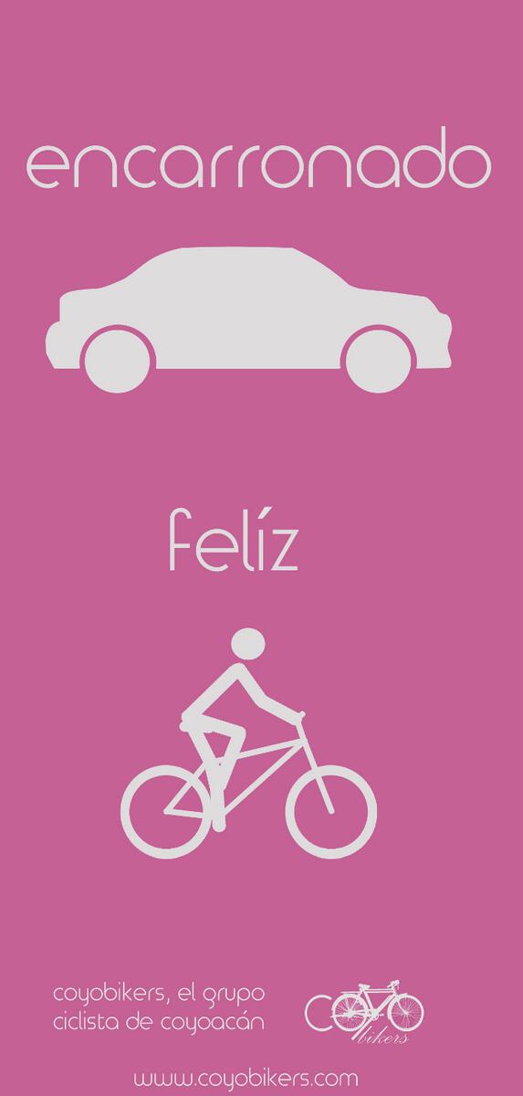 coyobikers's tweet photo. Comparte el mensaje, es por todos. http://t.co/41Eyy8pHFj