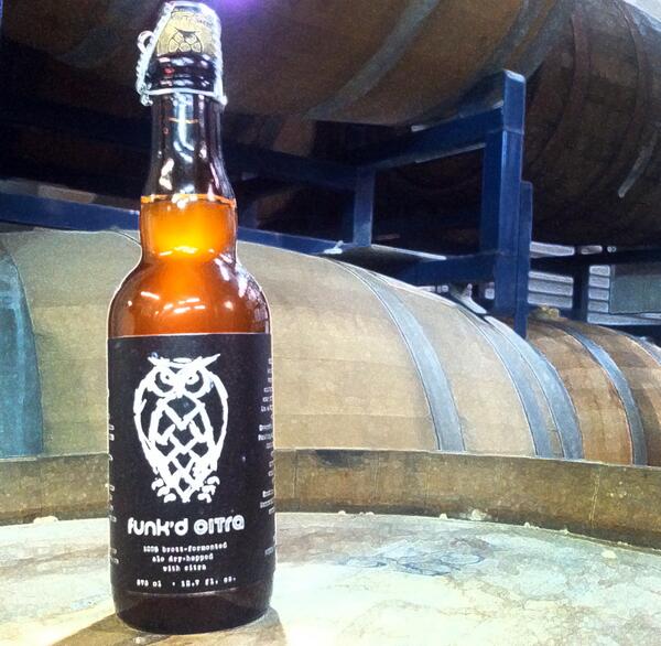 NightShiftBeer's tweet photo. Tomorrow (3/20) at 5pm launching #FunkdCitra bottles 100% #brettfermented #citra #dryhopped, $8/375ml bottle 2/person http://t.co/yyt6ltNUib