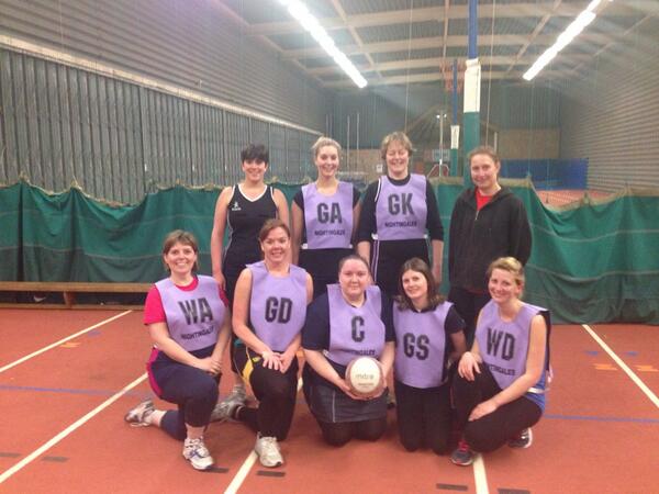 Tonight's Netball winners <a href="/QEHKingsLynnNHS/">QEHKingsLynnNHS</a> . Congratulations!!!