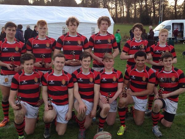 Some disappointed faces as Gigg lose their only match of the tournament... the final!