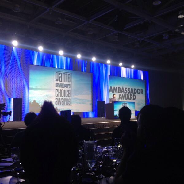 Game Developers Choice Awards 2014 - Ambassador Award