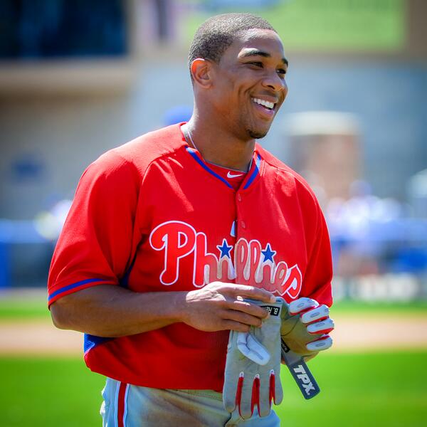 Phillies's tweet photo. #SmileoftheDay #PhilsSpring http://t.co/TIy0Q801Yy