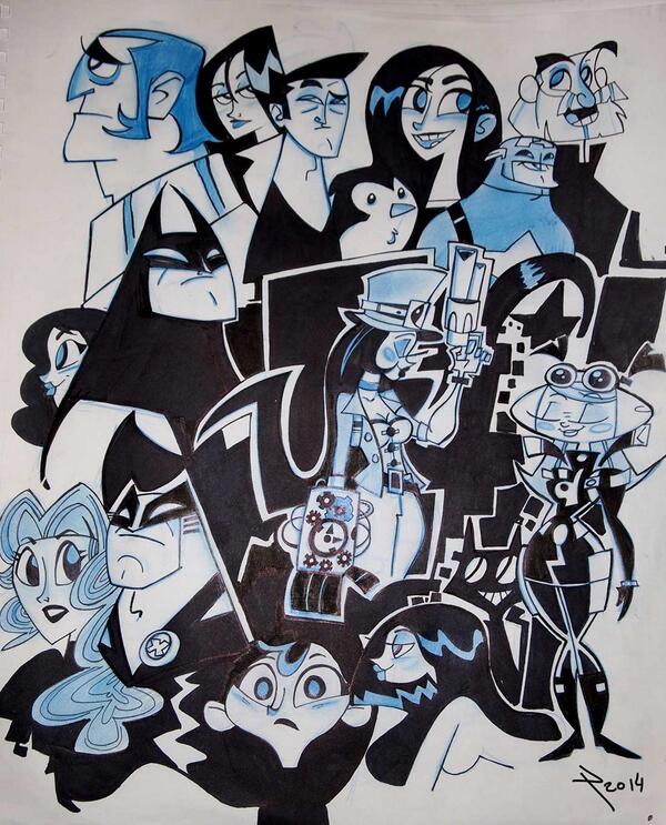 jdtheriault's tweet photo. #sketchbookfun Day 01 http://t.co/E0pr7kpsnE