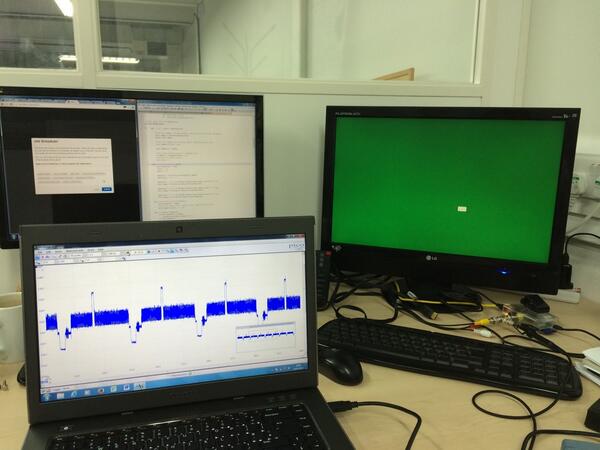 vaggirugby's tweet image. Steady progress with my synthetic test target generator using my #RaspberryPi ...#CheapScope #PiPong #sanityCheck