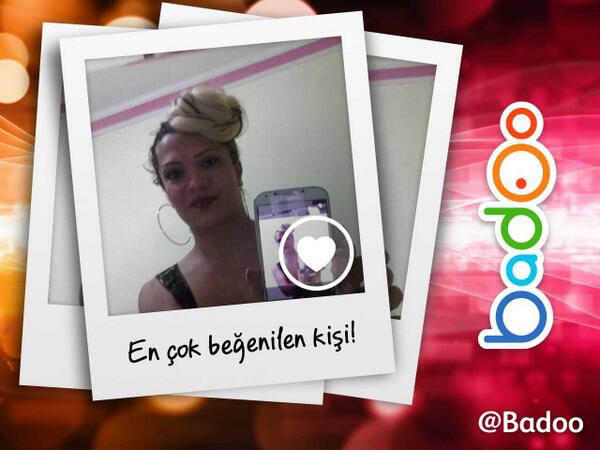 Wow, #badoo'da haftanın en çok beğenilen kişilerinden biriyim! badoo.com/b/363095290/18…