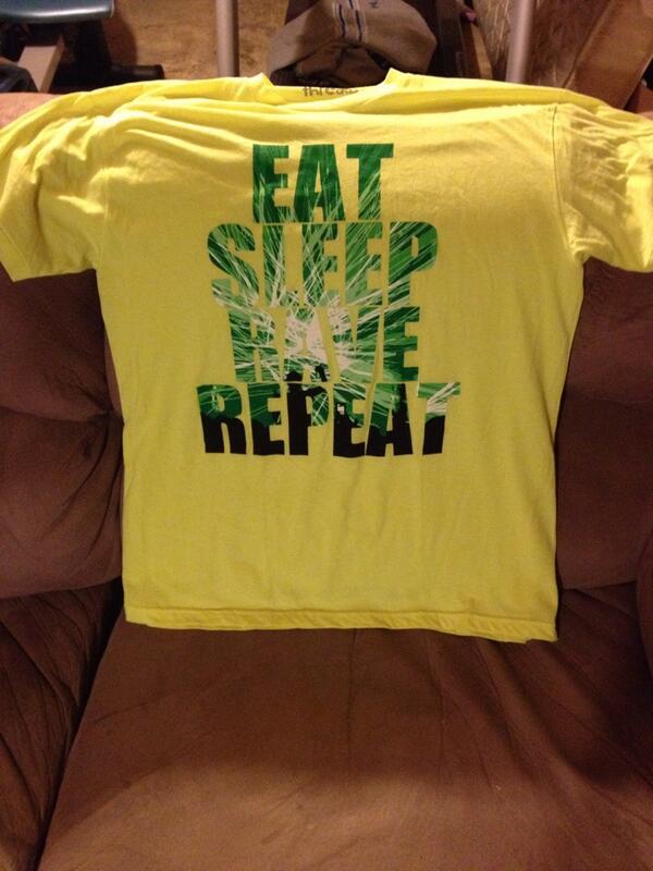 Mark__Nale's tweet image. New eat sleep rave repeat shirt from #electrothreads #EDM #PLUR