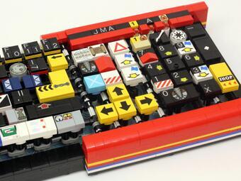Yes, a keyboard made out of Lego bricks wrd.cm/1fIy5ca
