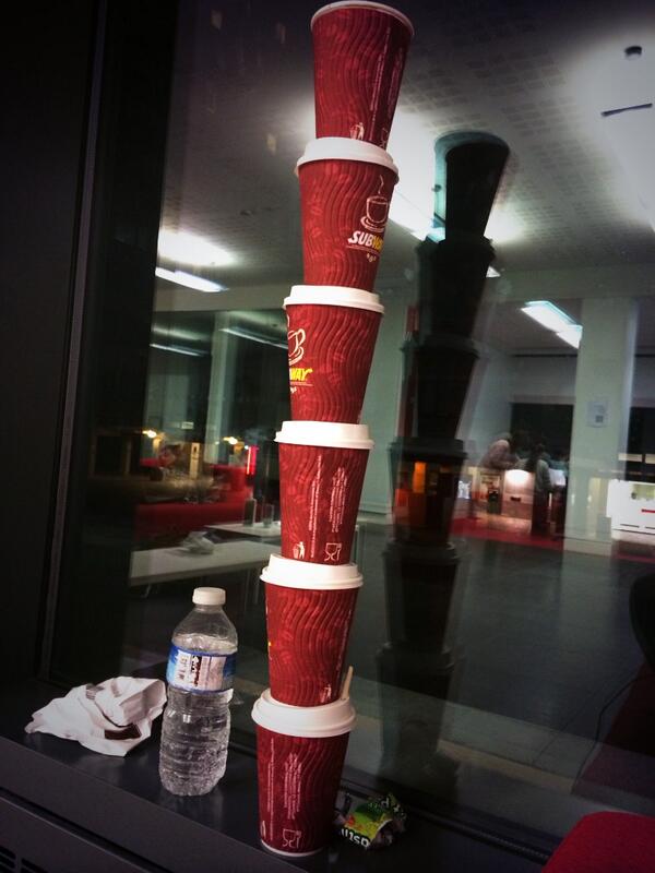 Sallycarson12's tweet image. still going strong #dissertationdeadline #coffee