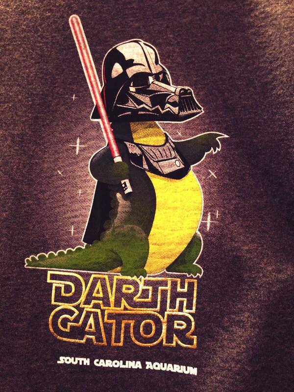 nic0leer1n's tweet image. May the force be with you #darthgator #SB2K14