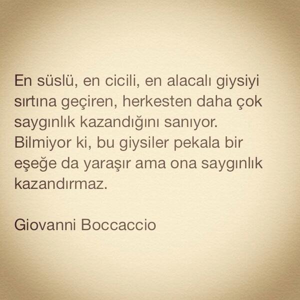 Bugünün özlü sözü Giovanni Boccaccio'dan... #pozitif #sayı4 #100özlüsöz #giovanniboccaccio instagram.com/p/lwdZmrptSp/