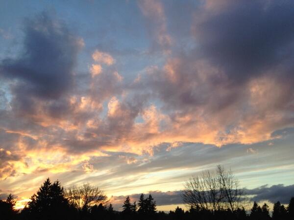 chevylady96's tweet photo. #Oregon #sunset http://t.co/y8mFdyn1vc