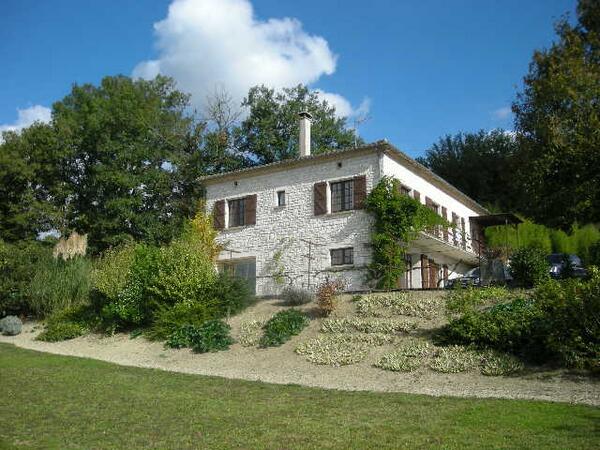 stone property with a converted outbuilding, shed, 3 garages, workshop and swimming pool bit.ly/1d2ndvd