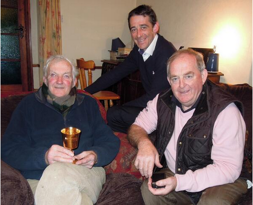 @_Davy_Russel_  thanks #Champ for entertaining Da and I on Sat. #GoldCup #Cheltenham #youvecomealongwaybaby