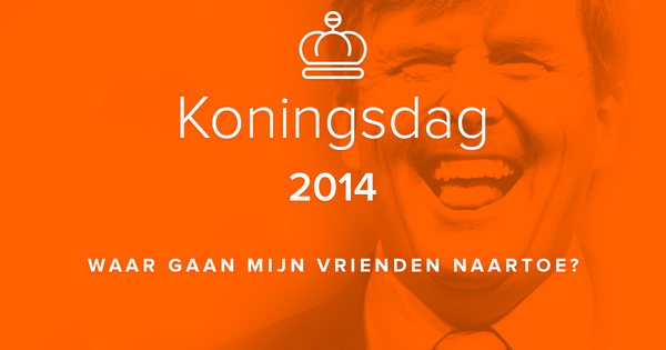Nog geen plannen voor Koningsdag? Check hier waar je vrienden naartoe gaan! ticketswap.nl/koningsdag