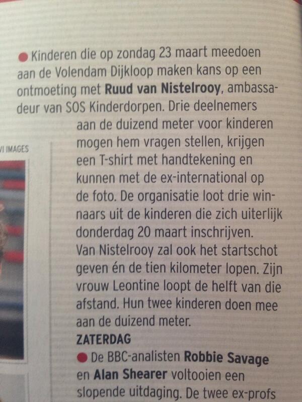 Dijkloop's tweet image. Zelfs in de @VI_nl is er aandacht voor de #Dijkloop en de mooie actie met @soskinderdorpen en @RvN1776!