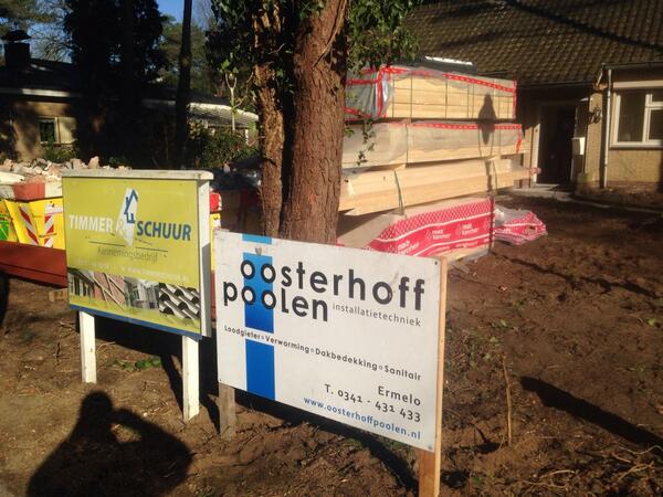 OosterhofPoolen's tweet photo. Mooie opdracht verbouwing woonhuis. http://t.co/xn4DQ3UZQm