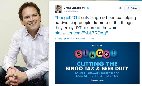 Bingo and Beer - the part of the Budget for people they see as peasants BjKIievCUAAvm6i