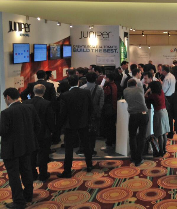 NeilPound's tweet image. Discover why people are crowding the #Juniper booth at #MPLSSDN2014 
juni.pr/1iEDZyw