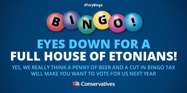 gordonmacmillan's tweet photo. Hello to the new @mydavidcameron RT @PSbook: We love this one from @johnprescott. #ToryBingo http://t.co/Dh596a5VI6
