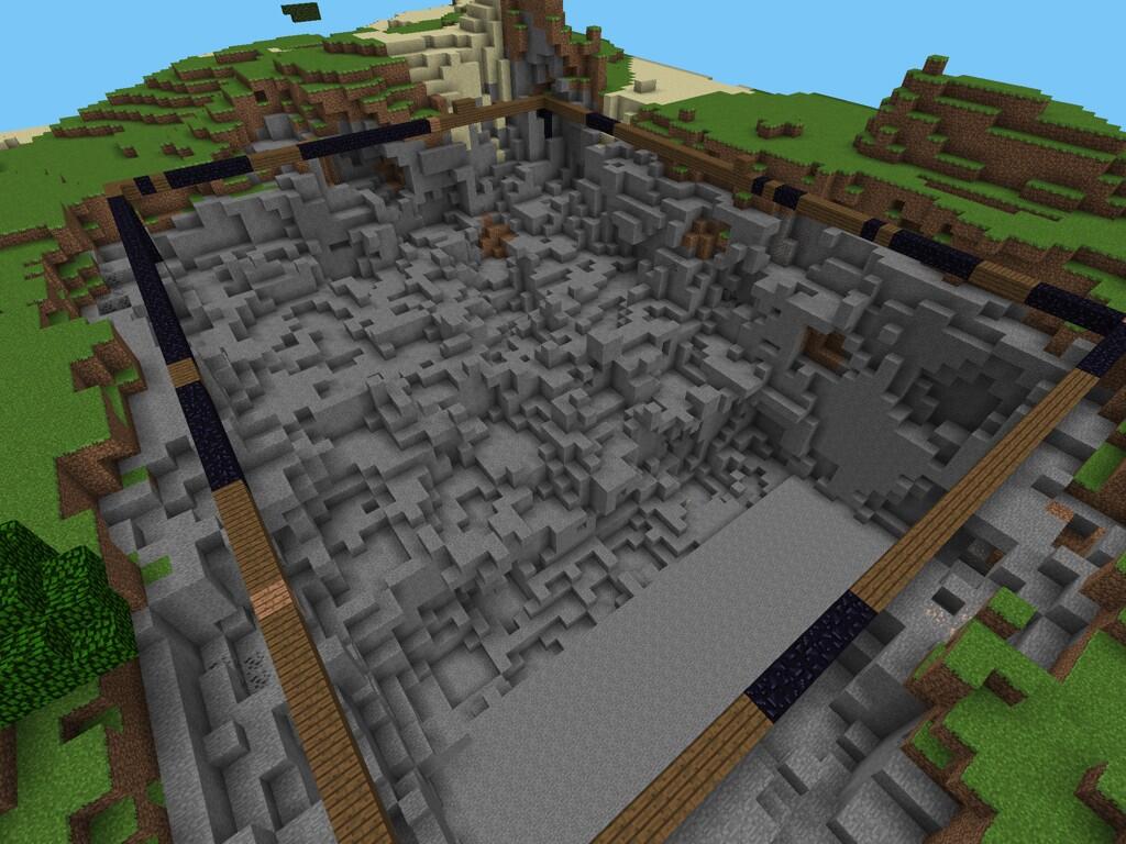 Tiger マイクラpeにて地下帝国製作中 やらん方が良かったかなと後悔 マイクラpe Http T Co 7e1qig0hgq Twitter