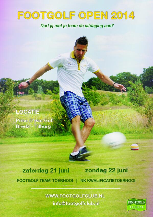 Footgolf Open 2014 op 21 &amp; 22 juni! Meer informatie footgolfclub.nl Durf jij de uitdaging aan?!? #footgolf
