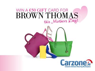 To celebrate Mother's Day we have TEN €50 Brown Thomas Gift Cards to give away! RT to enter! #loveyourmammy