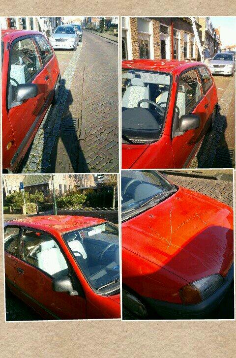 Vannacht rond 2 uur gebeurd in wijk 7! Wil de LAFFE dader zo stoer zijn zich te melden?  RT RT