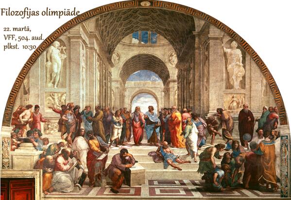 LU_VFF's tweet photo. Filozofijas olimpiāde jau sestdien, 22. martā, VFF! :http://t.co/rsotnH4iNC http://t.co/7xtHv5LHDV