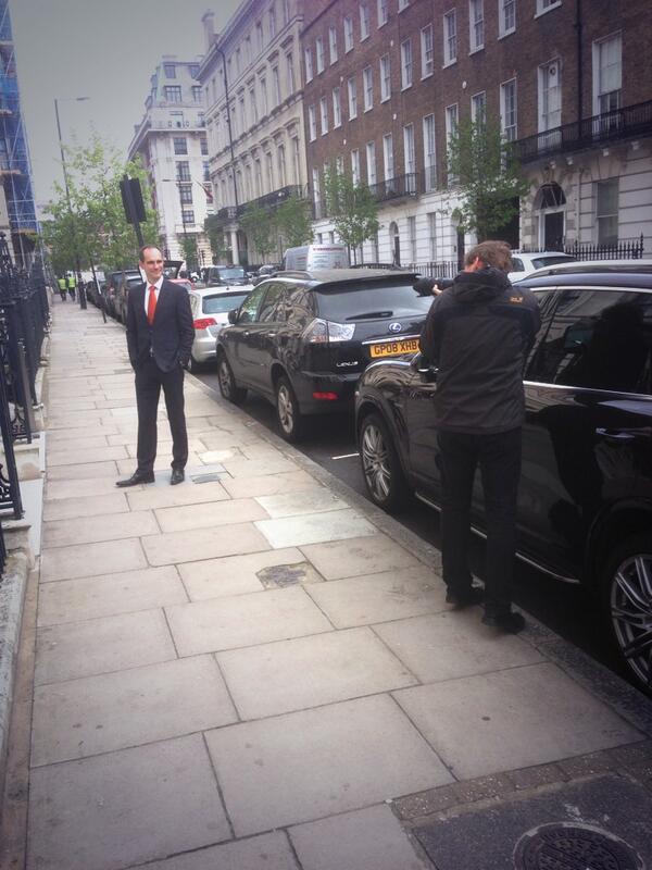 injectmedia's tweet image. And on location in Harley Street.