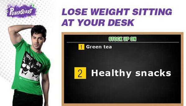 Wellzoneindia's tweet photo. Stop munching on unhealthy food , keep healthy snacks at your desk at work &amp; begin to #PumpStart http://t.co/kRTfJJXUk2