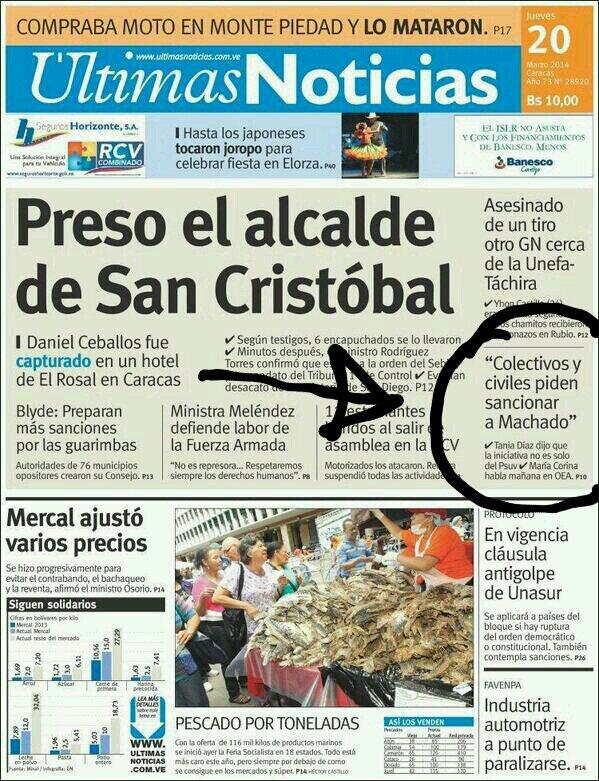 ReinaldoProfeta's tweet photo. Grupos paramilitares dan órdenes a la Asamblea nacional en Venezuela. Dictadura de bandidos y #terrorismodeestado http://t.co/0lDYwQOHFe