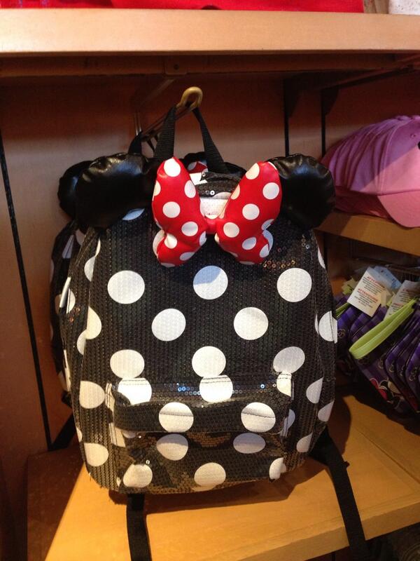 minnie mouse sparkle backpack