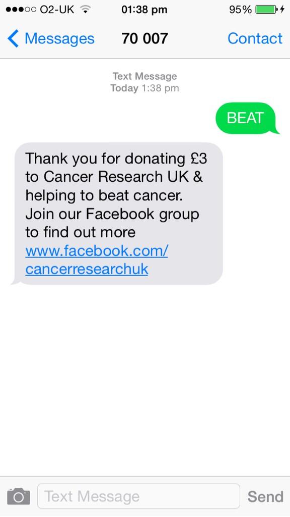 Personally the big C took a massive part of my life away.. Wether it's no makeup selfies or cocks in socks..Do this!!