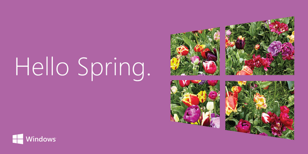 Windows's tweet image. Take a break and enjoy the view from your #Windows today :) #HelloSpring