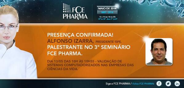 MeDconsultoria's tweet photo. 3º Seminário @FCEPharma  “Impactos da Validação de Sistemas Computadorizados nas empresas das Ciências da Vida” http://t.co/vX5DZ67Z6Q