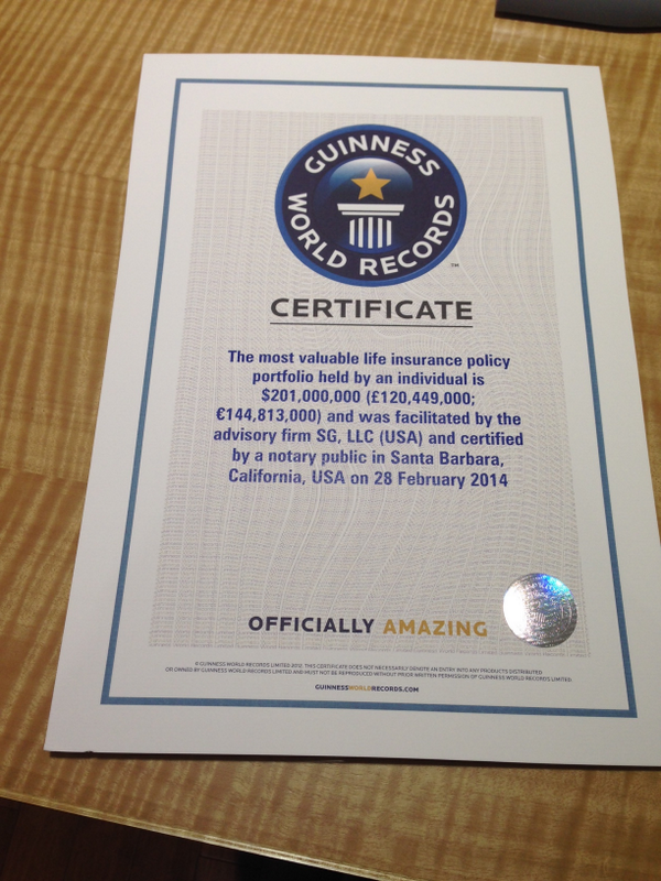 SG__LLC's tweet image. So exciting to receive this in the mail today! #WorldRecord #StrongMoves @DoviFrances1 @GWR