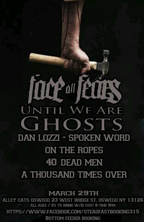 xthexgonzx's tweet photo. Next week. @faceallfears @40DeadMen http://t.co/kRYqPTMI1R