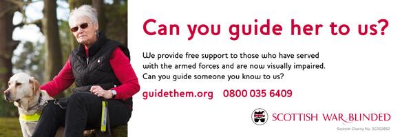 SightScotVets's tweet image. Helen was encouraged by family to apply for Scottish War Blinded membership: #guidethem guidethem.org