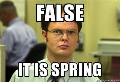 OfficeAttacks's tweet photo. Sure feels like winter today... http://t.co/2N0iiRyYYl